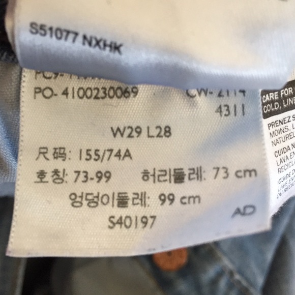 Levi light blue jeans - Picture 6 of 8